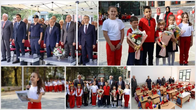 Ilkogretim Haftasi Safranboluda yeni okulda kutlandi