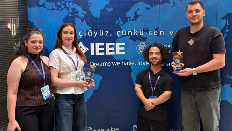 KBU IEEE WIE Ogrenci Kolundan cifte ulusal basari