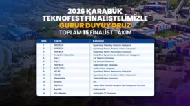KBU TEKNOFEST 2026da 15 takimla finalde