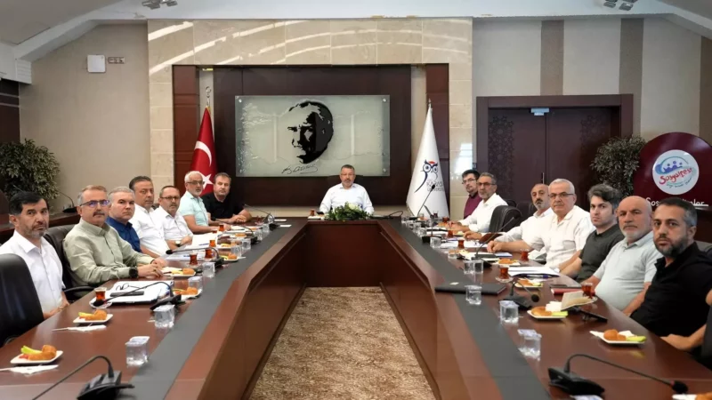 KBUde yeni donem idari hedefleri degerlendirildi