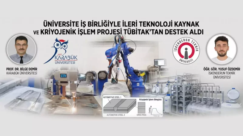 KBUnun bilimsel danismanliginda hazirlanan kaynak projesine TUBITAK destegi