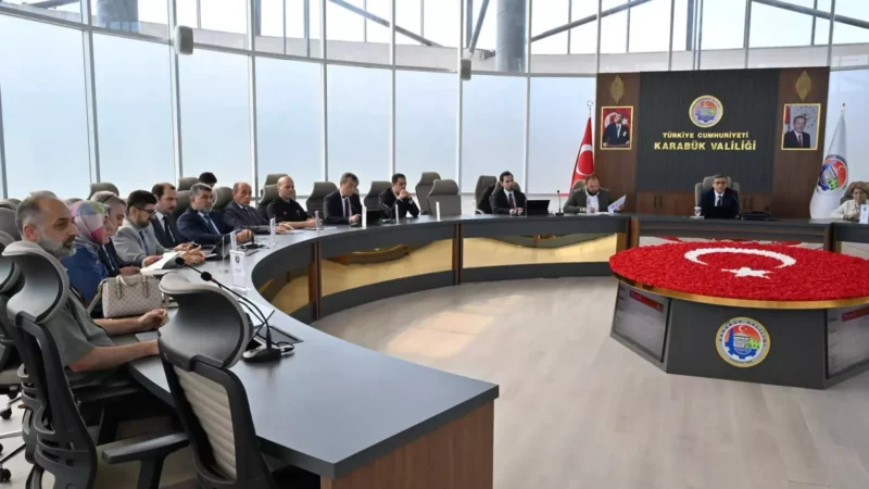Karabukte taskin koordinasyon toplantisi yapildi 2