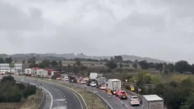 Kemikli rampalarindaki yol calismasi trafigi tek yonlu durma noktasina getirdi2
