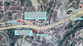 Kurtulus Kavsaginda trafik duzenlemesi basliyor