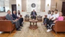 Vali Cagatay ANALIGde derece yapan sporculari kabul etti