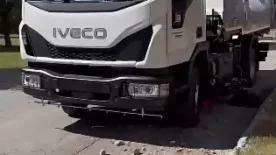 Yenice Belediyesine sokak supurme araci takviyesi
