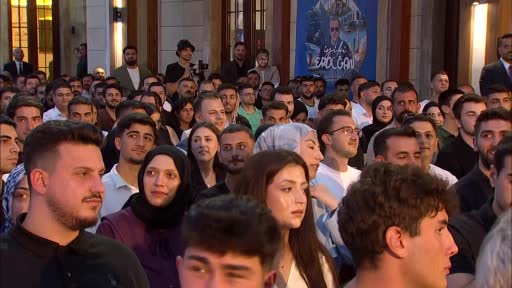 cumhurbaskani erdogan samsunda genclerle bulustu E3YsSg3u