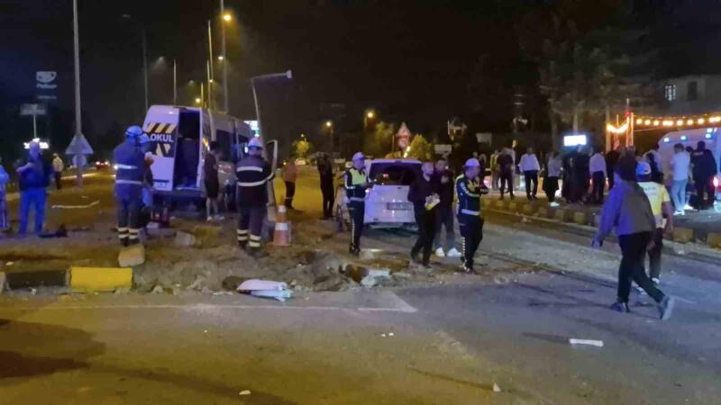 dugun donusu feci kaza 21 yarali PnieZSFJ