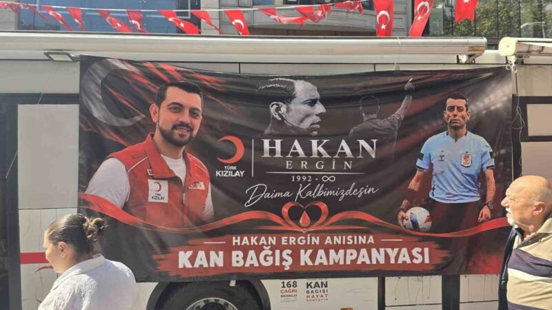 hayatini kaybeden futbol hakemi icin kan bagisi kampanyasi duzenlendi 7XJfNnYZ