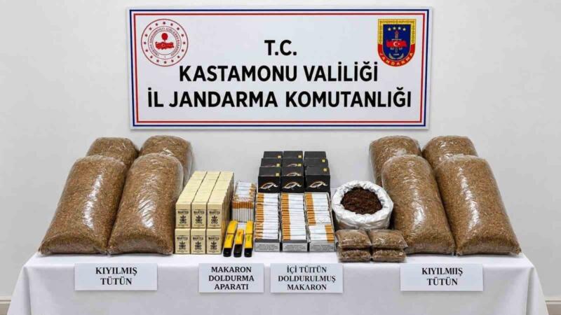 kastamonuda 5 bin 480 adet doldurulmus makaron ele gecirildi k4vDXx1S
