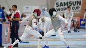 yildizlar ve gencler flore dunya kupasinda sporcular kiliclarini samsunda salliyor de55nX7f