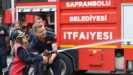 Ozel ogrenciler Itfaiyeciler Haftasini itfaiyecilerle kutladi